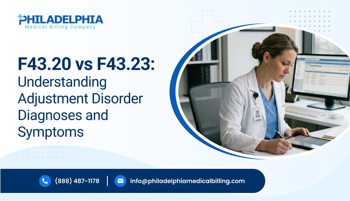 F43.20 vs F43.23: Understanding Adjustment Disorder Diagnoses and Symptoms